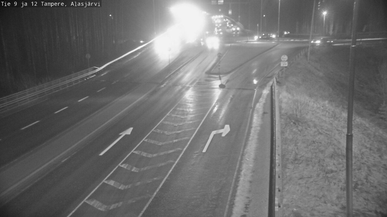 Weather Camera Image Väg 12 Tammerfors, Alasjärvi, Tampere, Pirkanmaa