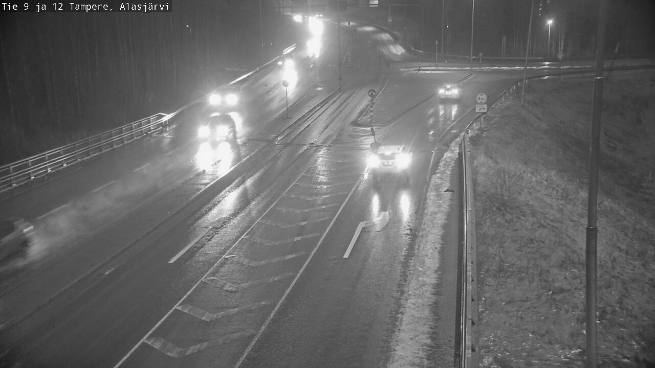 Weather Camera Image Väg 12 Tammerfors, Alasjärvi, Tampere, Pirkanmaa