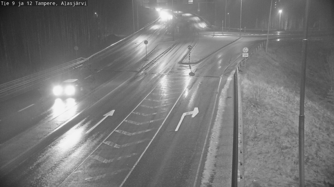 Weather Camera Image Väg 12 Tammerfors, Alasjärvi, Tampere, Pirkanmaa