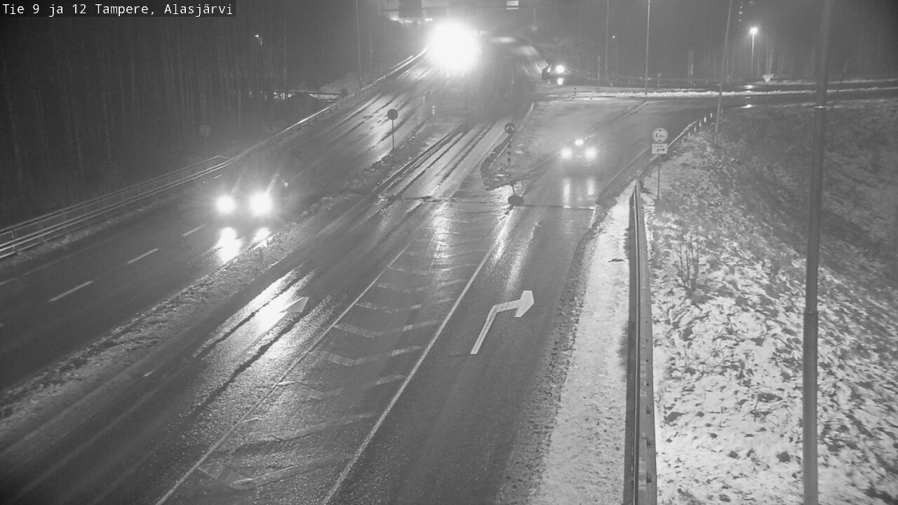 Weather Camera Image Väg 12 Tammerfors, Alasjärvi, Tampere, Pirkanmaa