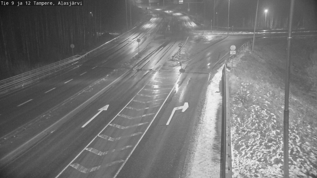 Weather Camera Image Road 12 Tampere, Alasjärvi, Tampere, Pirkanmaa