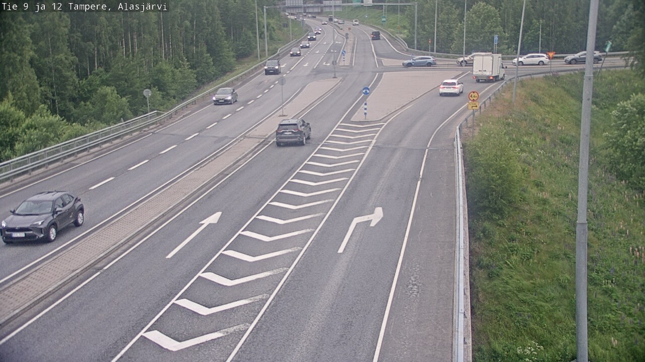 Kelikamerat Kuva Tie 12 Tampere, Alasjärvi, Tampere, Pirkanmaa