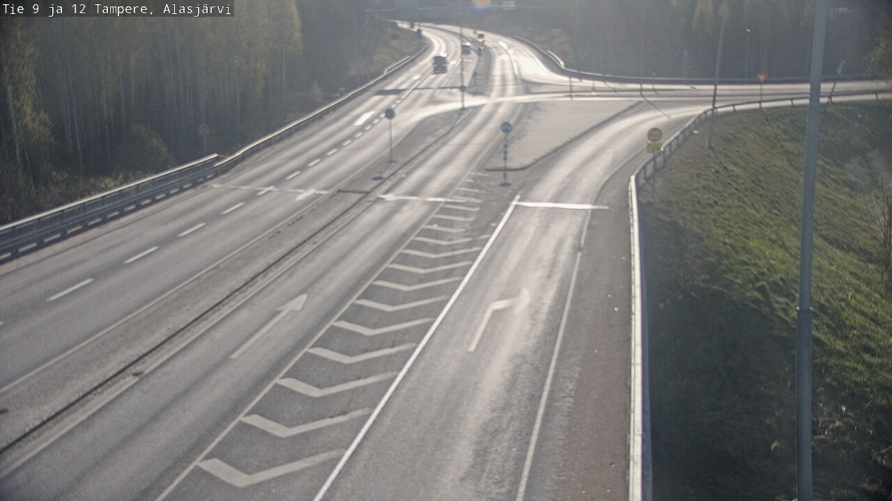 Weather Camera Image Väg 12 Tammerfors, Alasjärvi, Tampere, Pirkanmaa