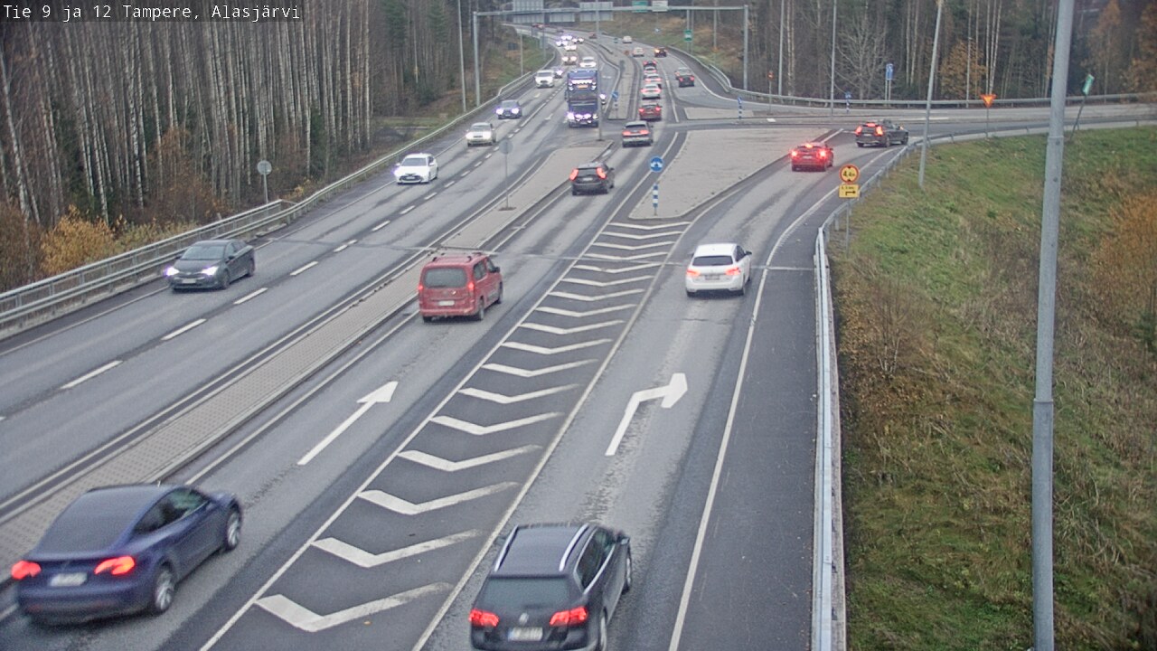 Kelikamerat Kuva Tie 12 Tampere, Alasjärvi, Tampere, Pirkanmaa