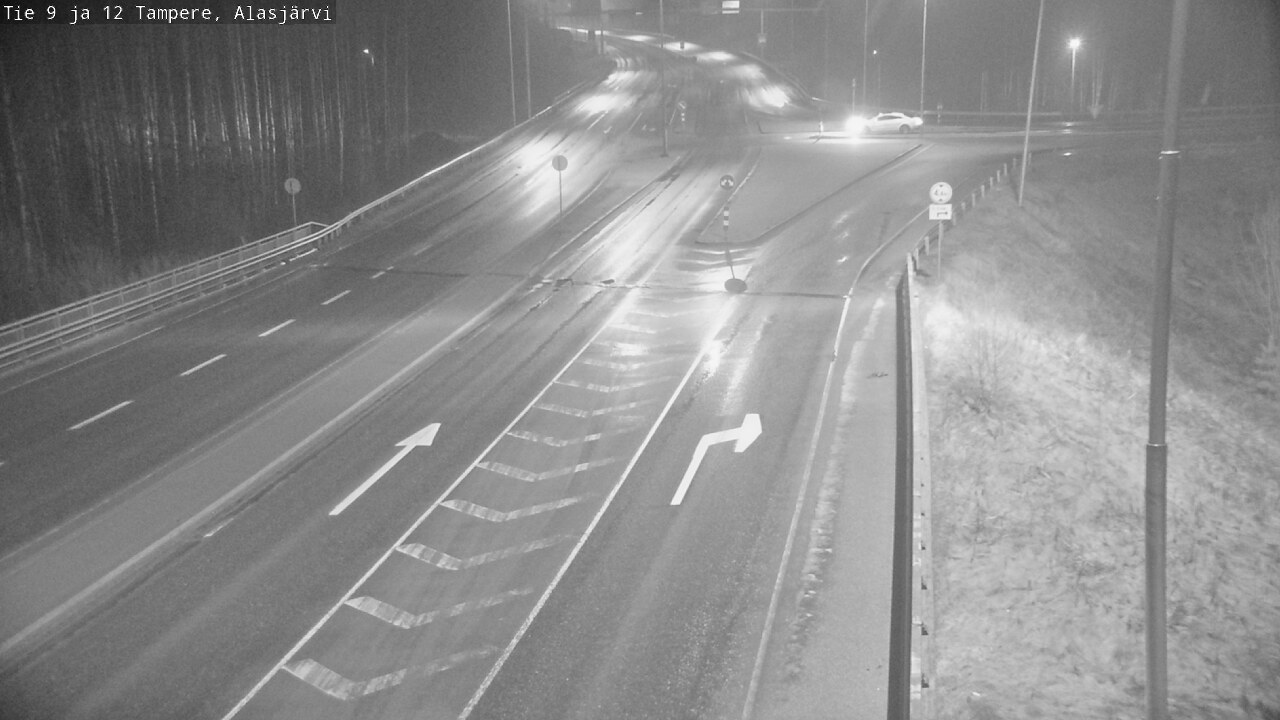 Weather Camera Image Väg 12 Tammerfors, Alasjärvi, Tampere, Pirkanmaa