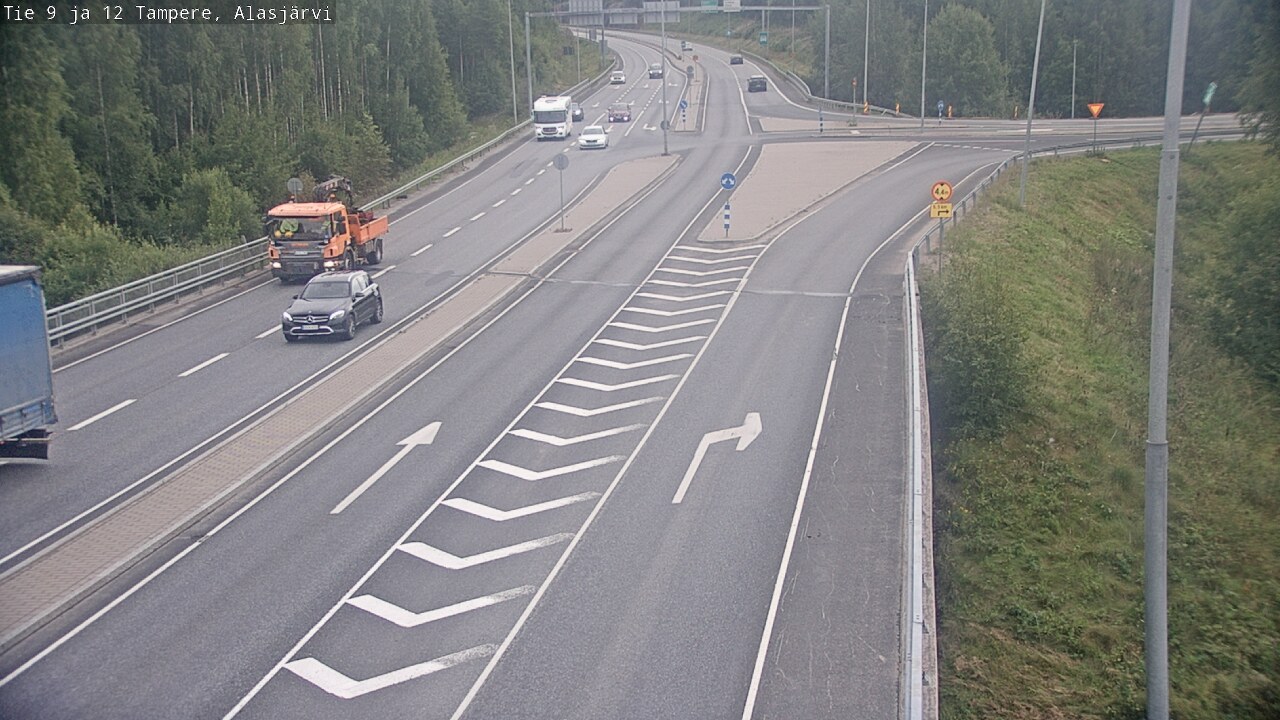 Weather Camera Image Road 12 Tampere, Alasjärvi, Tampere, Pirkanmaa