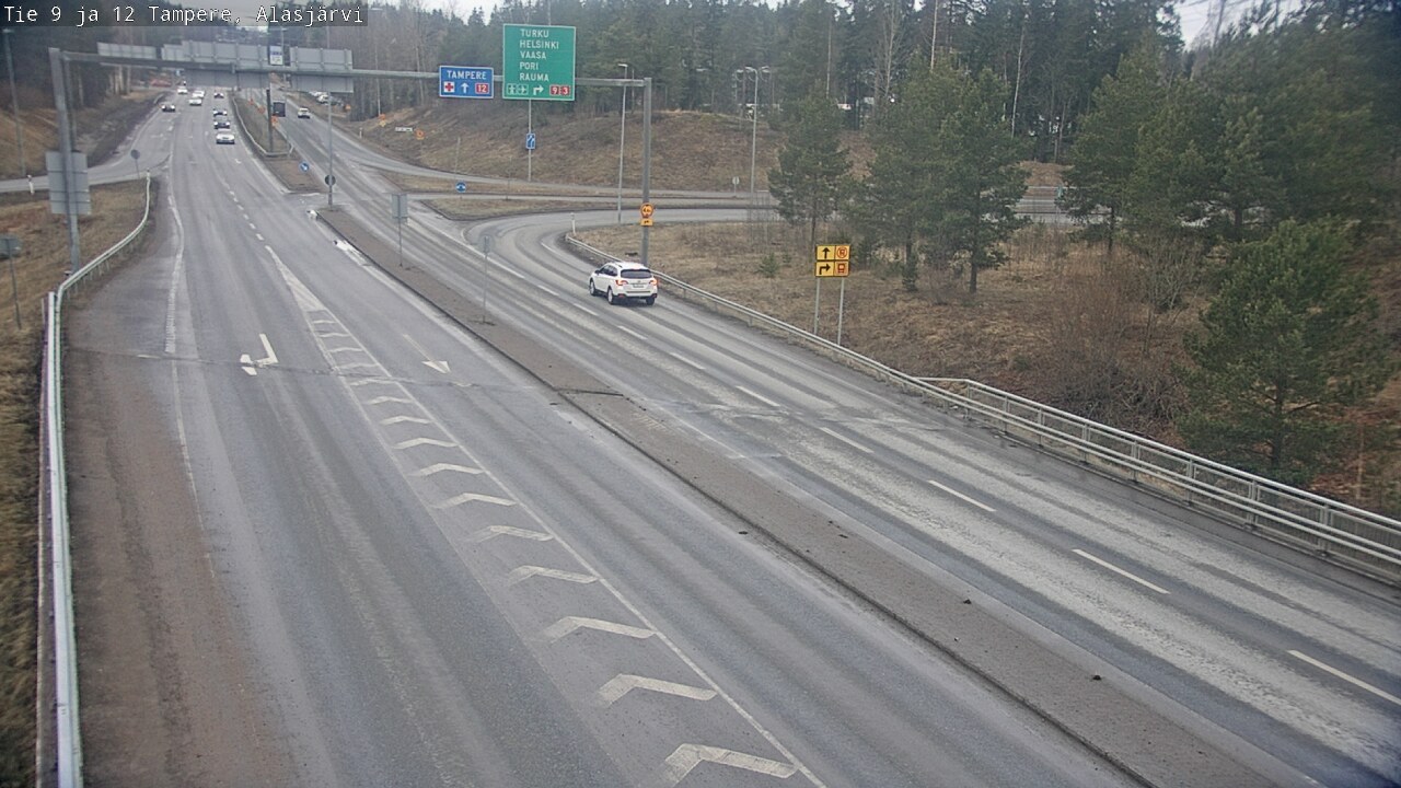 Kelikamerat Kuva Tie 12 Tampere, Alasjärvi, Tampere, Pirkanmaa