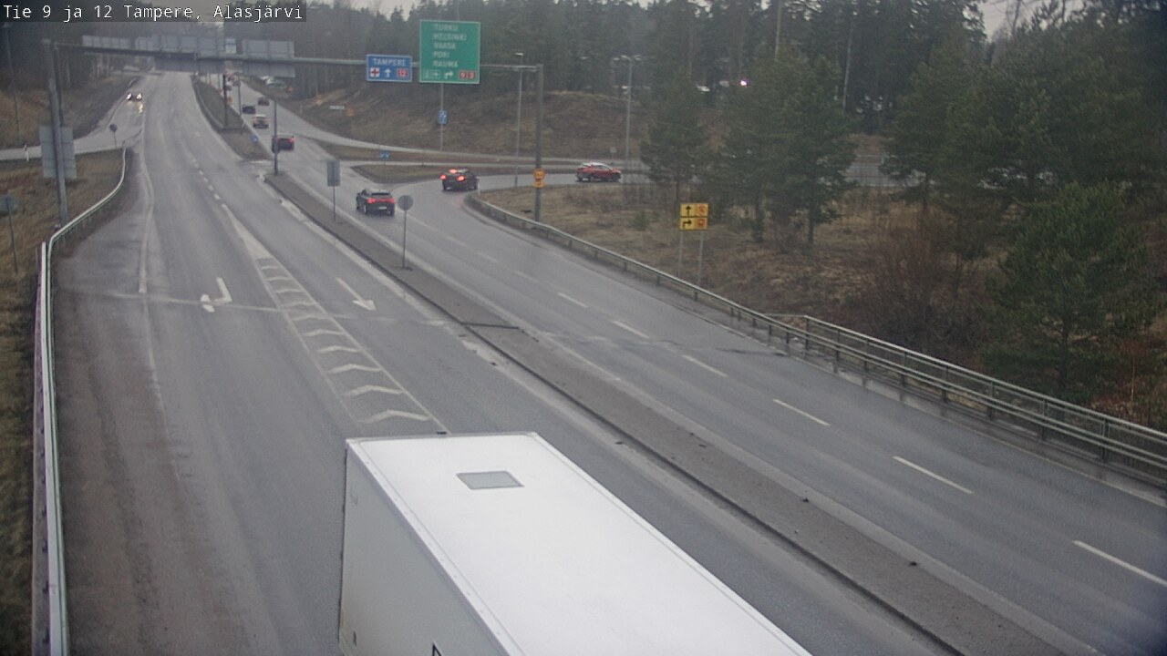 Kelikamerat Kuva Tie 12 Tampere, Alasjärvi, Tampere, Pirkanmaa