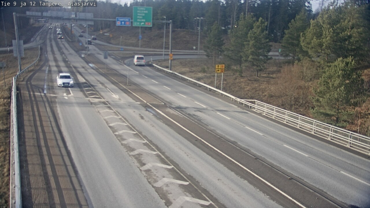 Kelikamerat Kuva Tie 12 Tampere, Alasjärvi, Tampere, Pirkanmaa