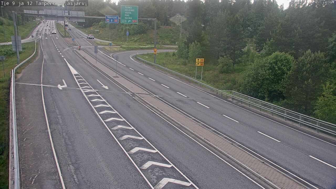 Kelikamerat Kuva Tie 12 Tampere, Alasjärvi, Tampere, Pirkanmaa