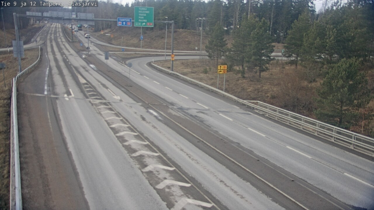 Kelikamerat Kuva Tie 12 Tampere, Alasjärvi, Tampere, Pirkanmaa