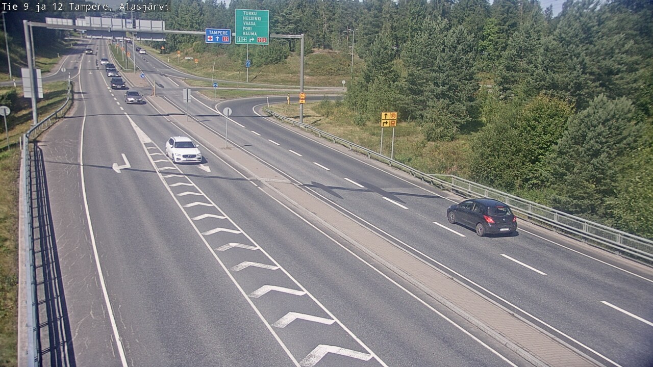 Kelikamerat Kuva Tie 12 Tampere, Alasjärvi, Tampere, Pirkanmaa