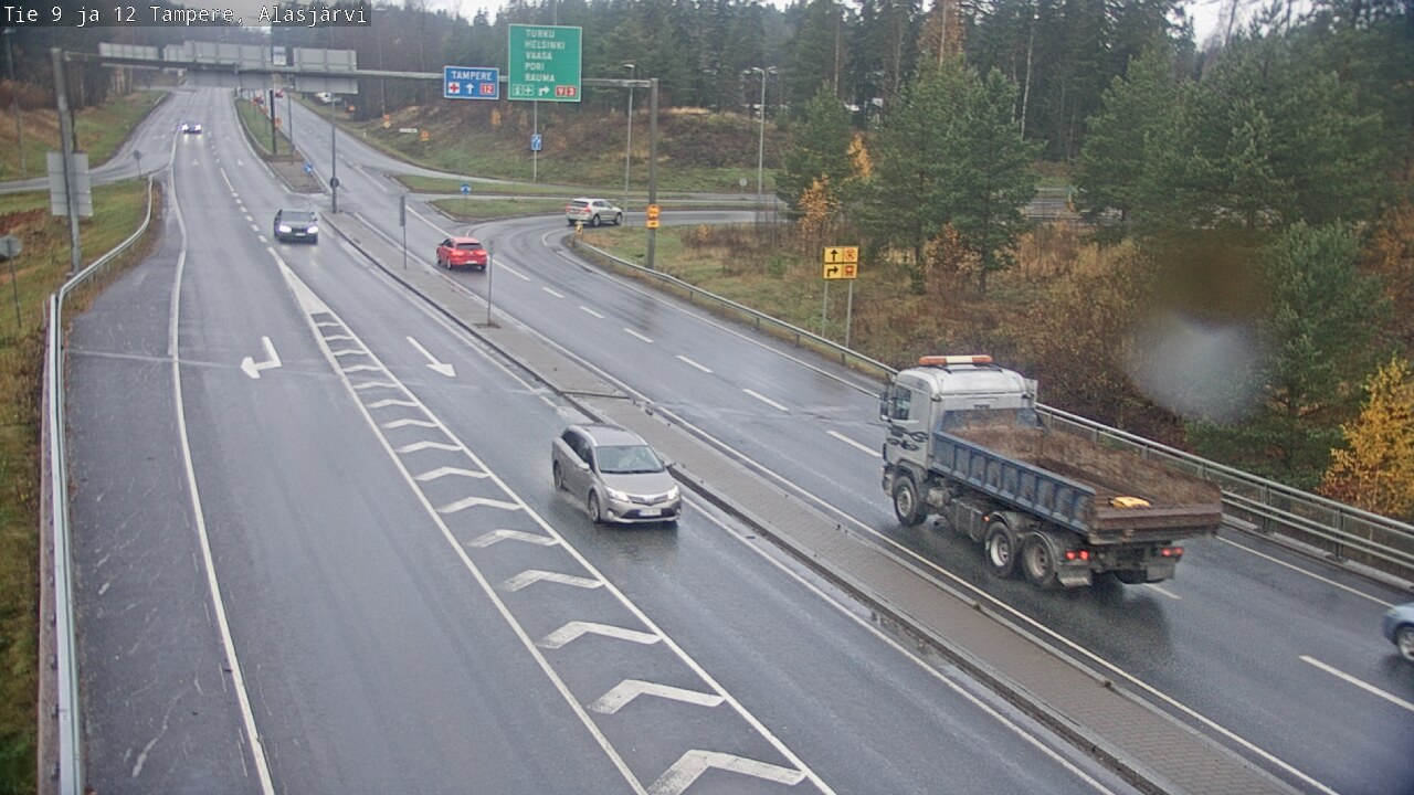 Kelikamerat Kuva Tie 12 Tampere, Alasjärvi, Tampere, Pirkanmaa