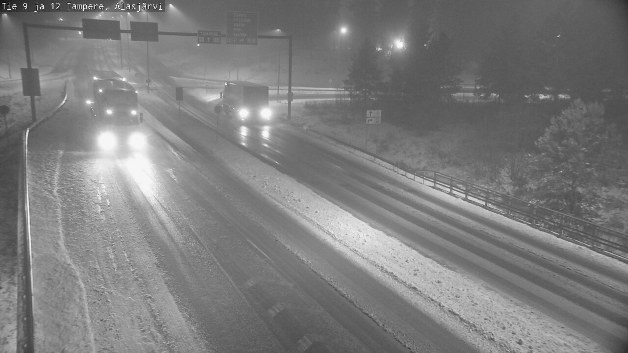 Kelikamerat Kuva Tie 12 Tampere, Alasjärvi, Tampere, Pirkanmaa