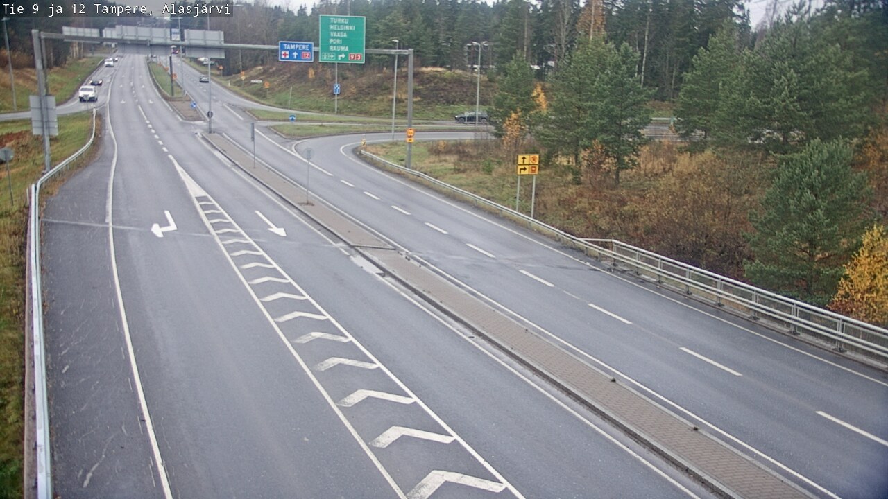 Kelikamerat Kuva Tie 12 Tampere, Alasjärvi, Tampere, Pirkanmaa