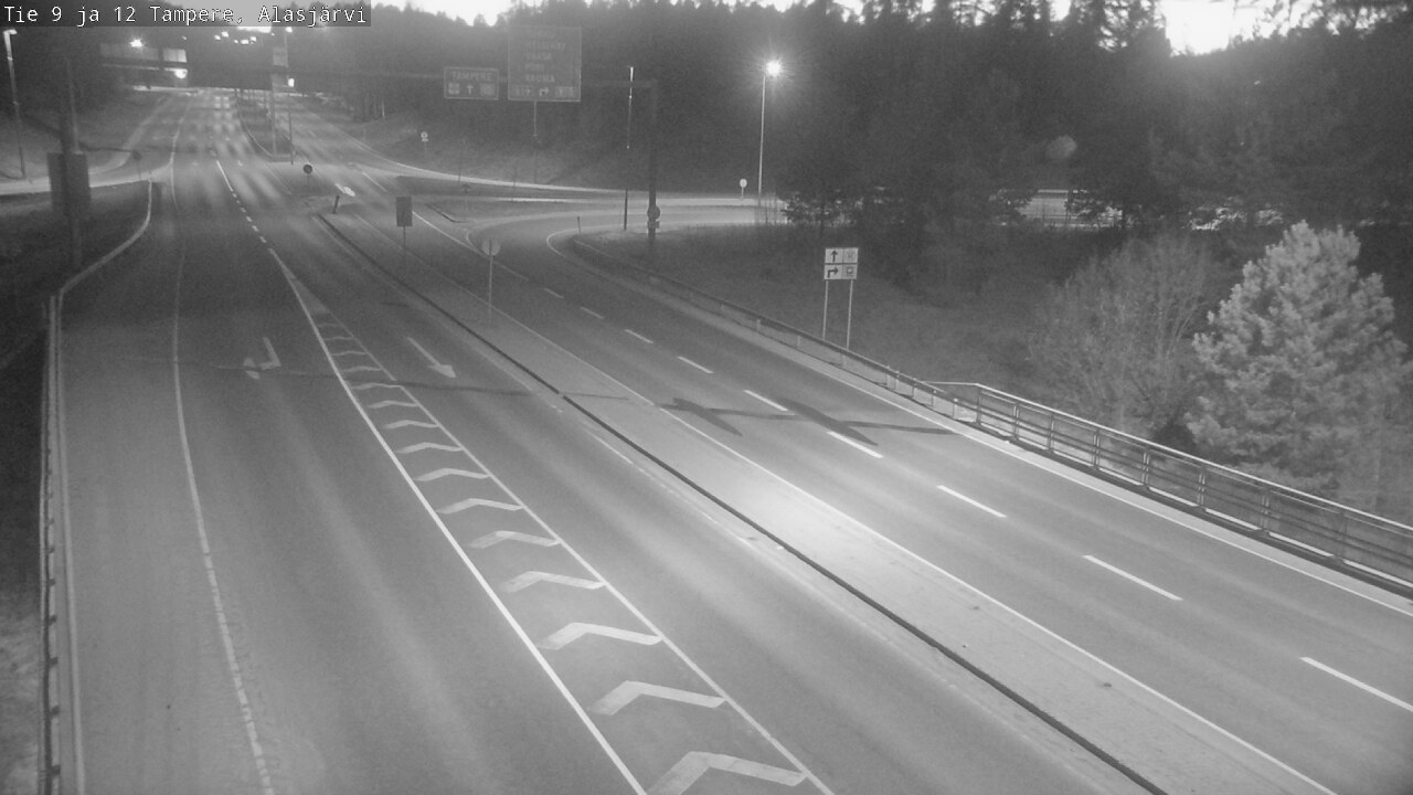 Kelikamerat Kuva Tie 12 Tampere, Alasjärvi, Tampere, Pirkanmaa