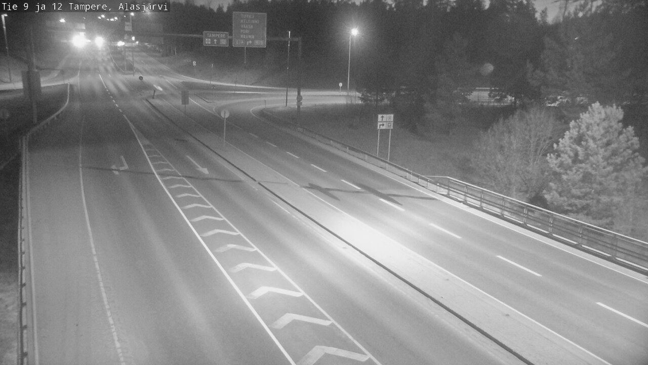 Kelikamerat Kuva Tie 12 Tampere, Alasjärvi, Tampere, Pirkanmaa