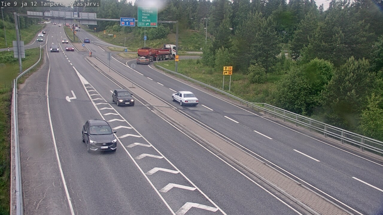 Kelikamerat Kuva Tie 12 Tampere, Alasjärvi, Tampere, Pirkanmaa