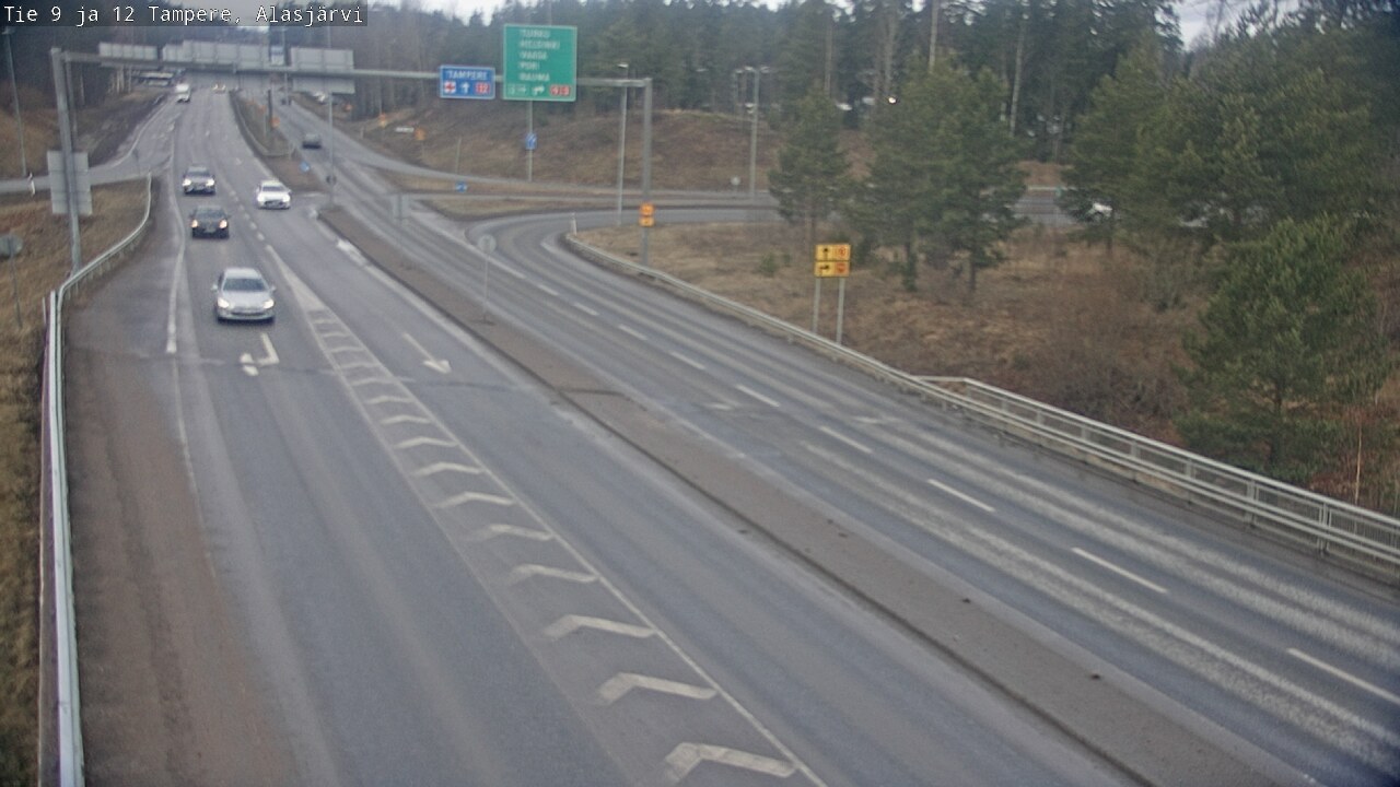 Kelikamerat Kuva Tie 12 Tampere, Alasjärvi, Tampere, Pirkanmaa