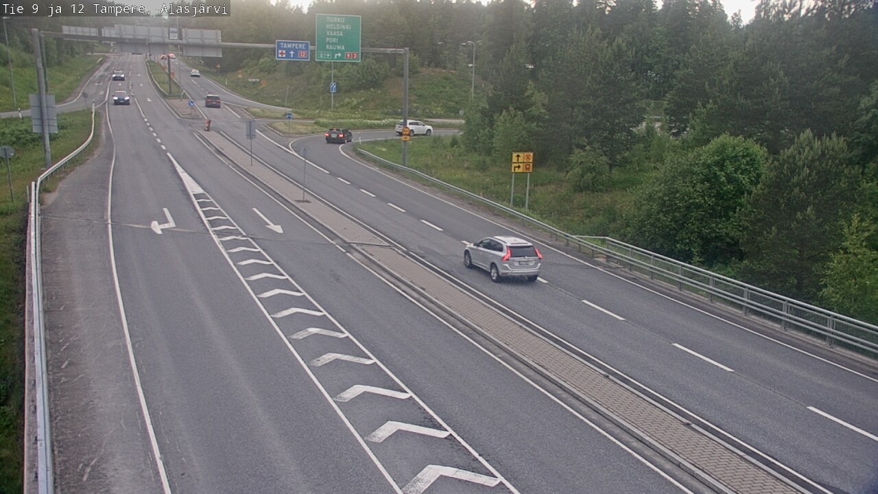 Kelikamerat Kuva Tie 12 Tampere, Alasjärvi, Tampere, Pirkanmaa