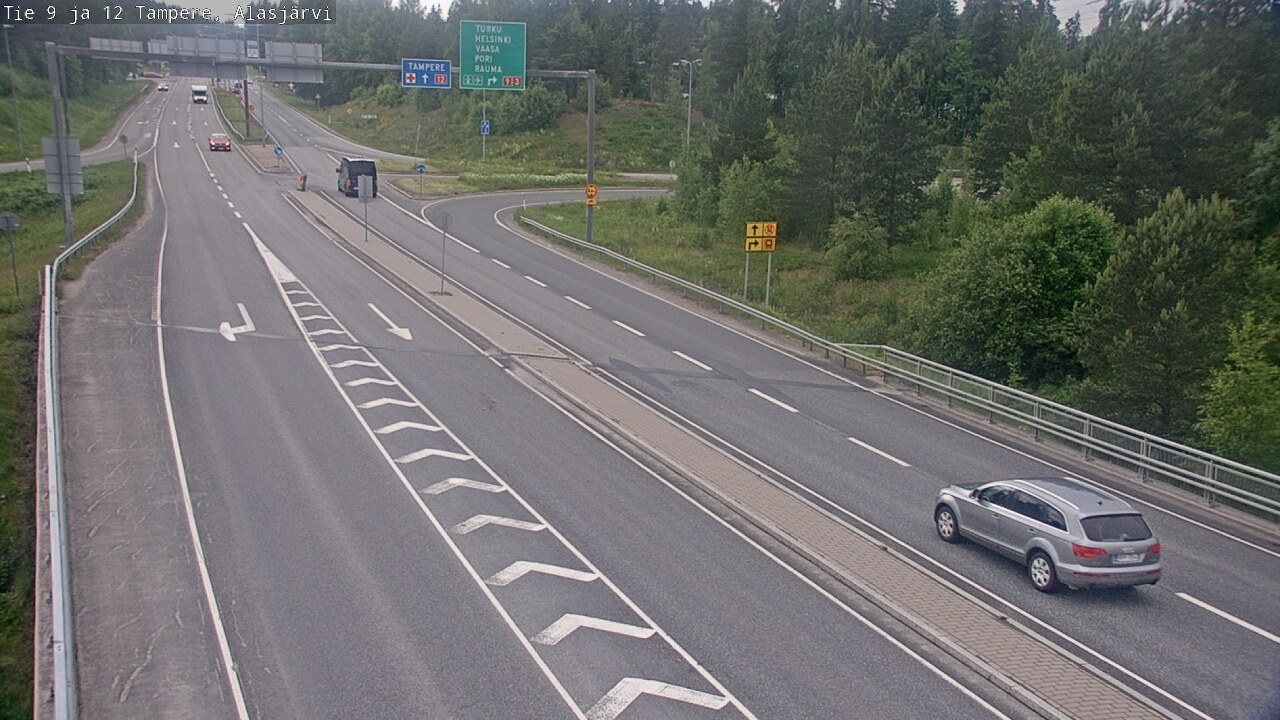 Kelikamerat Kuva Tie 12 Tampere, Alasjärvi, Tampere, Pirkanmaa