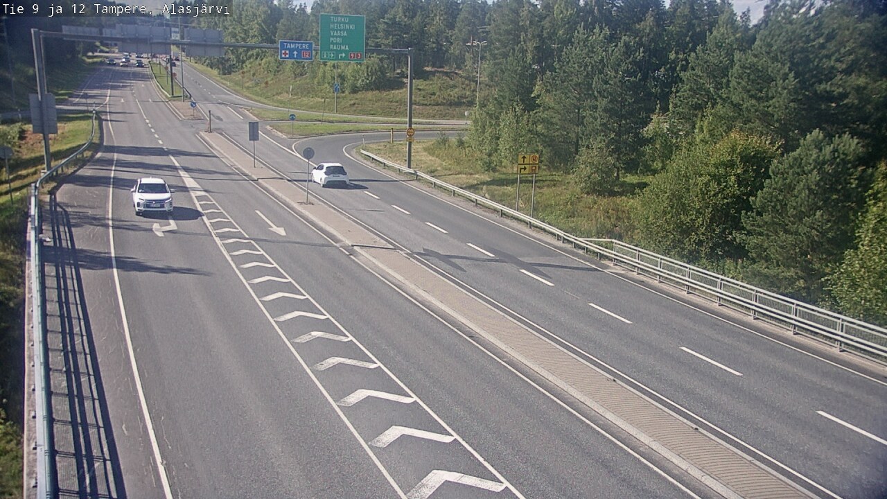 Kelikamerat Kuva Tie 12 Tampere, Alasjärvi, Tampere, Pirkanmaa