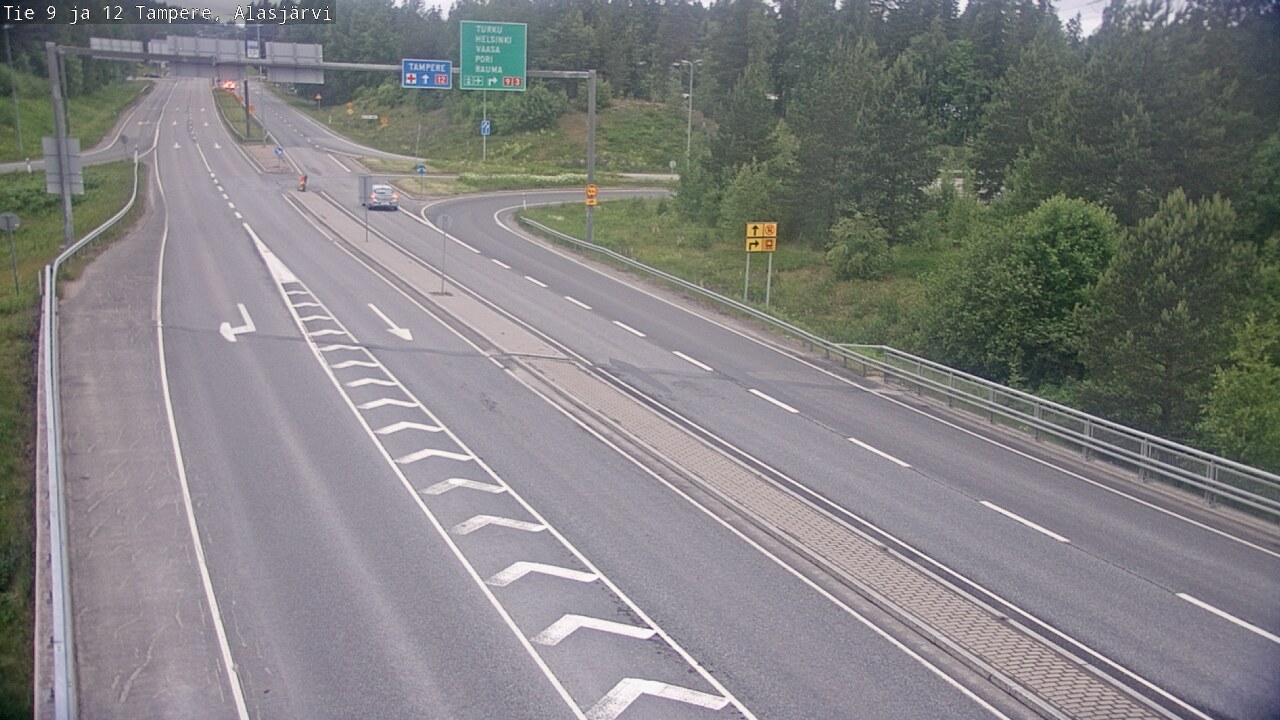 Kelikamerat Kuva Tie 12 Tampere, Alasjärvi, Tampere, Pirkanmaa