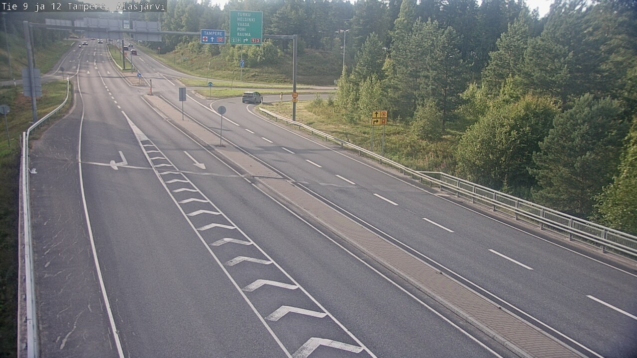 Kelikamerat Kuva Tie 12 Tampere, Alasjärvi, Tampere, Pirkanmaa