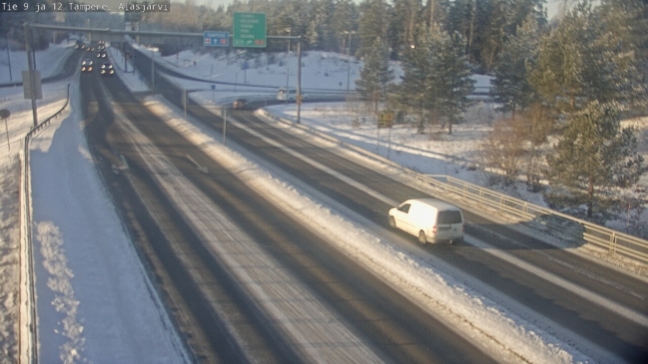 Weather Camera Image Väg 12 Tammerfors, Alasjärvi, Tampere, Pirkanmaa