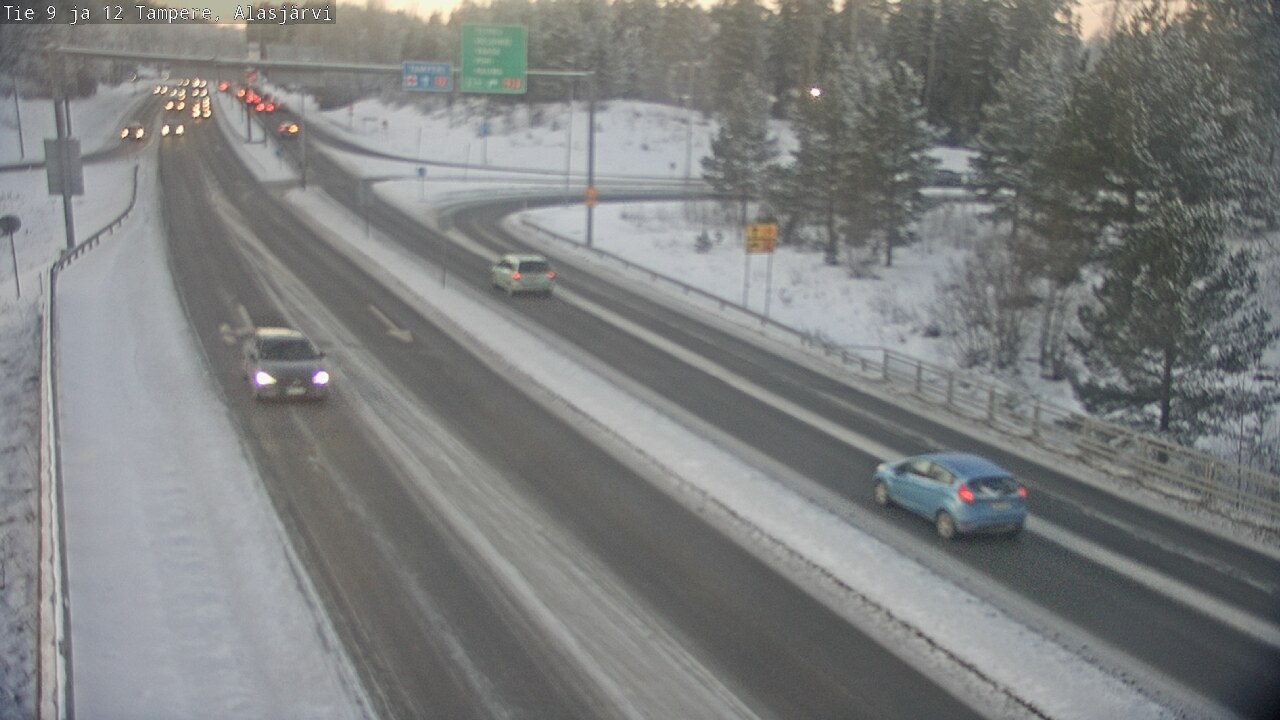Weather Camera Image Road 12 Tampere, Alasjärvi, Tampere, Pirkanmaa