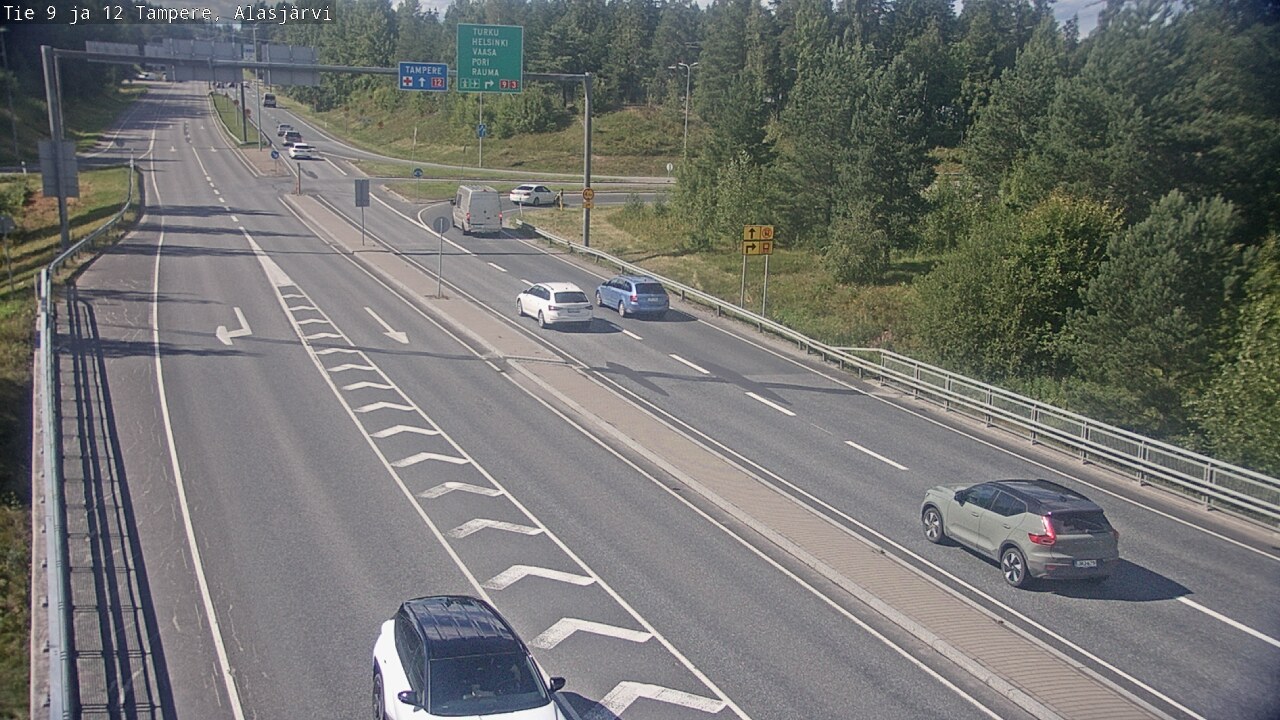 Kelikamerat Kuva Tie 12 Tampere, Alasjärvi, Tampere, Pirkanmaa