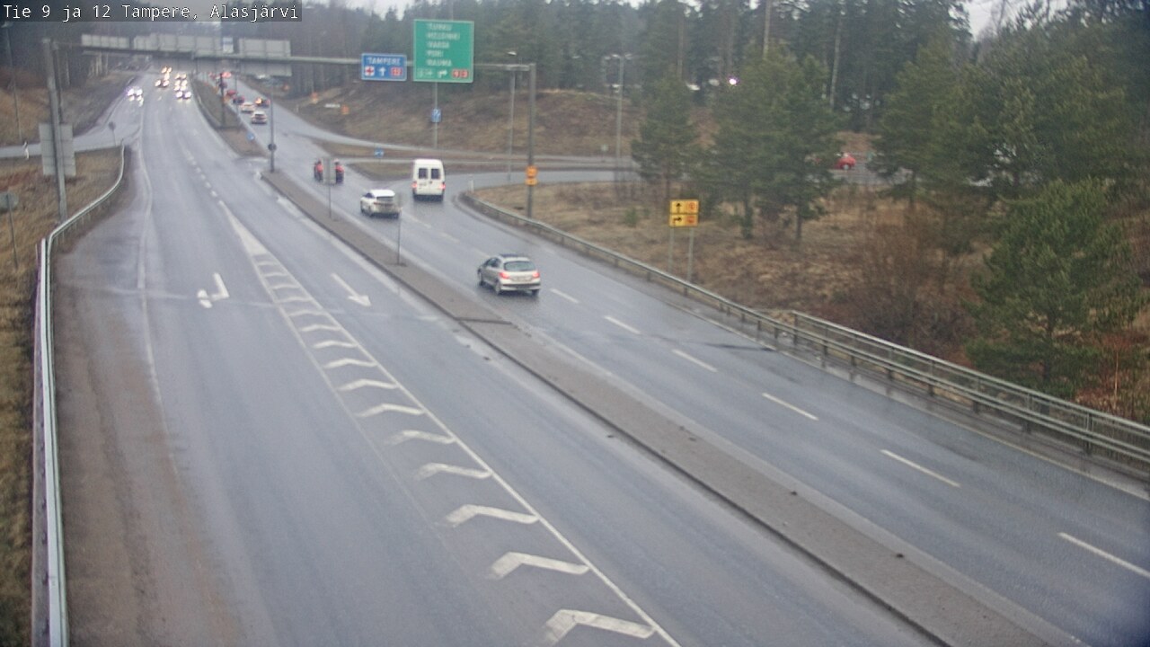 Kelikamerat Kuva Tie 12 Tampere, Alasjärvi, Tampere, Pirkanmaa