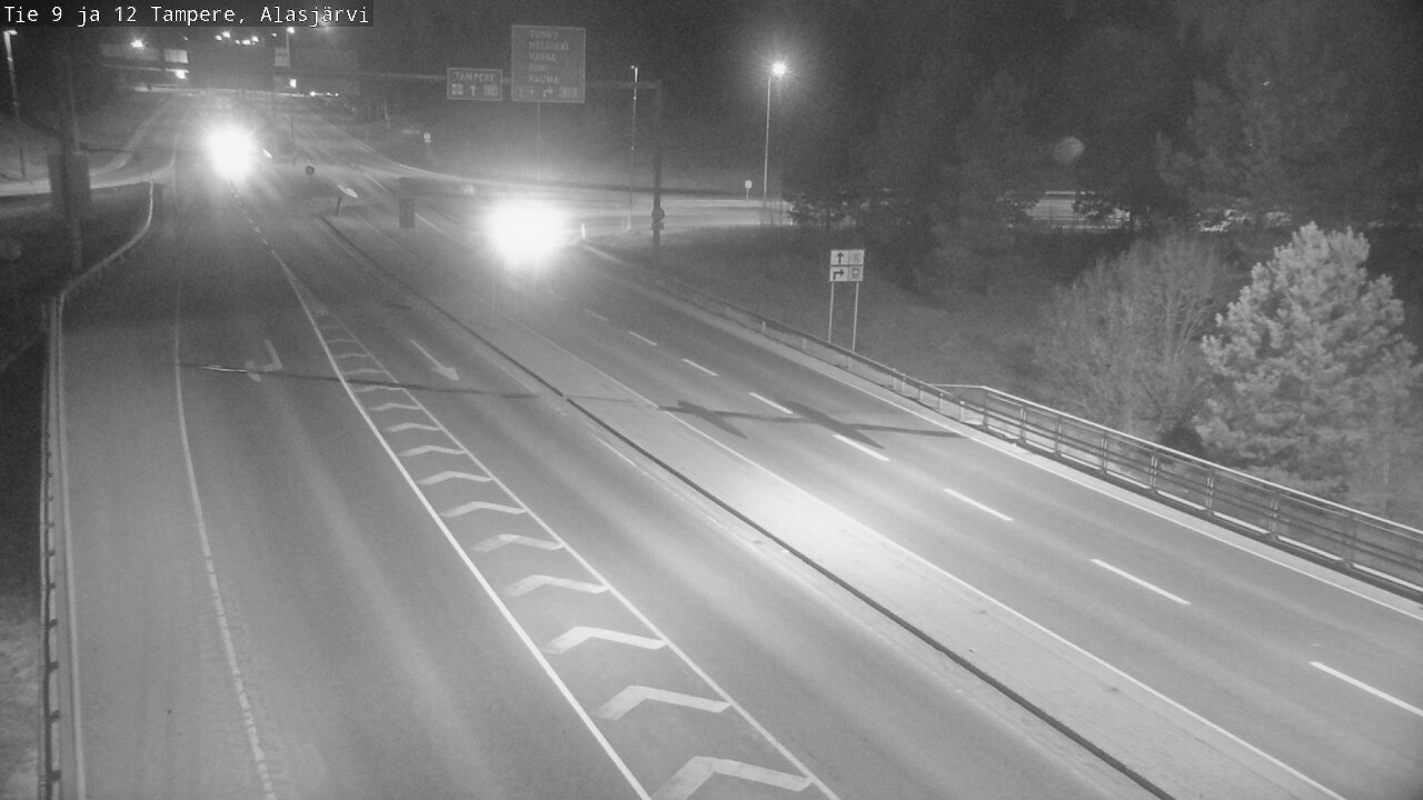 Kelikamerat Kuva Tie 12 Tampere, Alasjärvi, Tampere, Pirkanmaa
