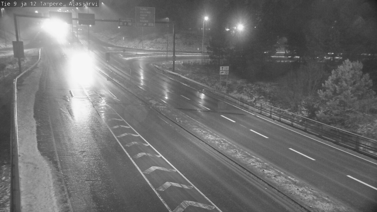 Weather Camera Image Väg 12 Tammerfors, Alasjärvi, Tampere, Pirkanmaa