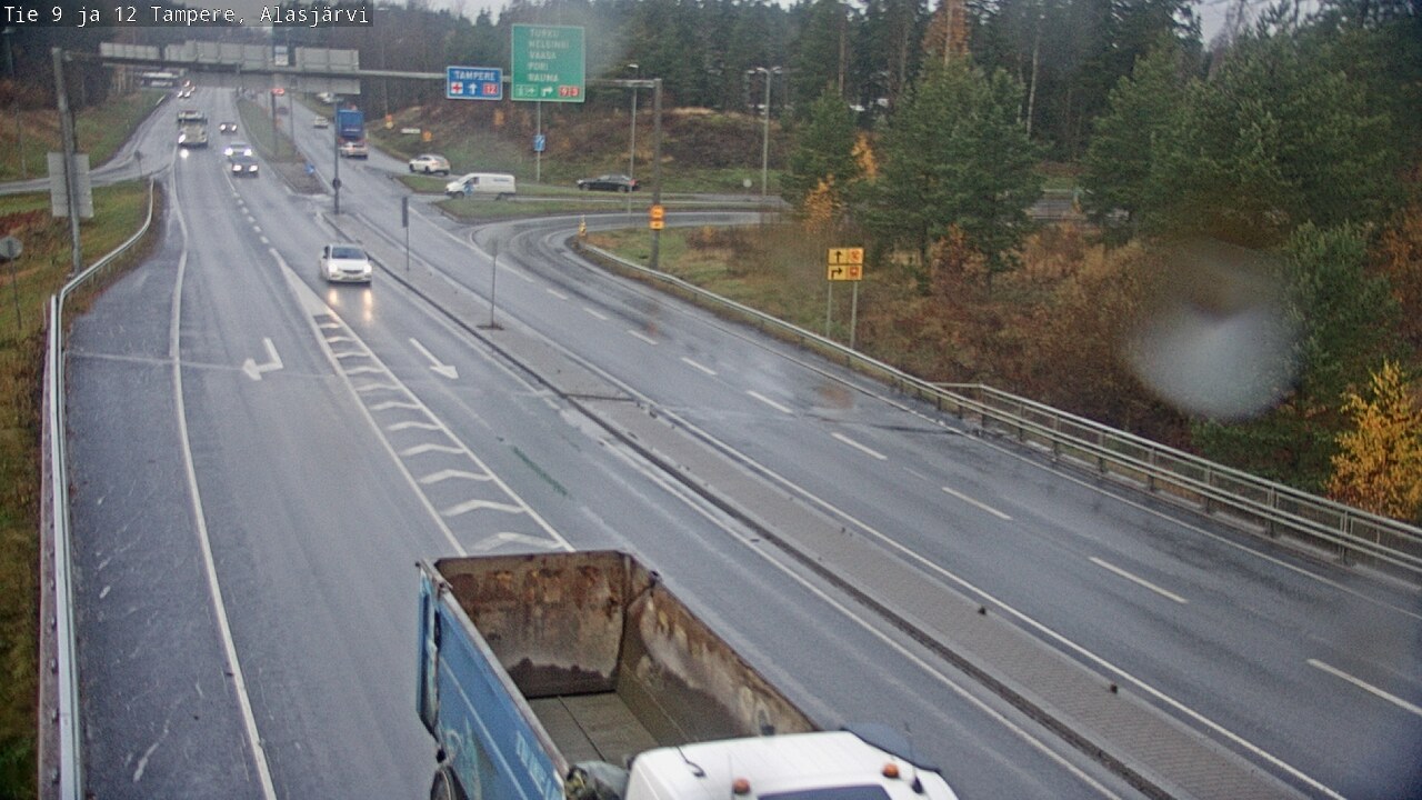 Kelikamerat Kuva Tie 12 Tampere, Alasjärvi, Tampere, Pirkanmaa