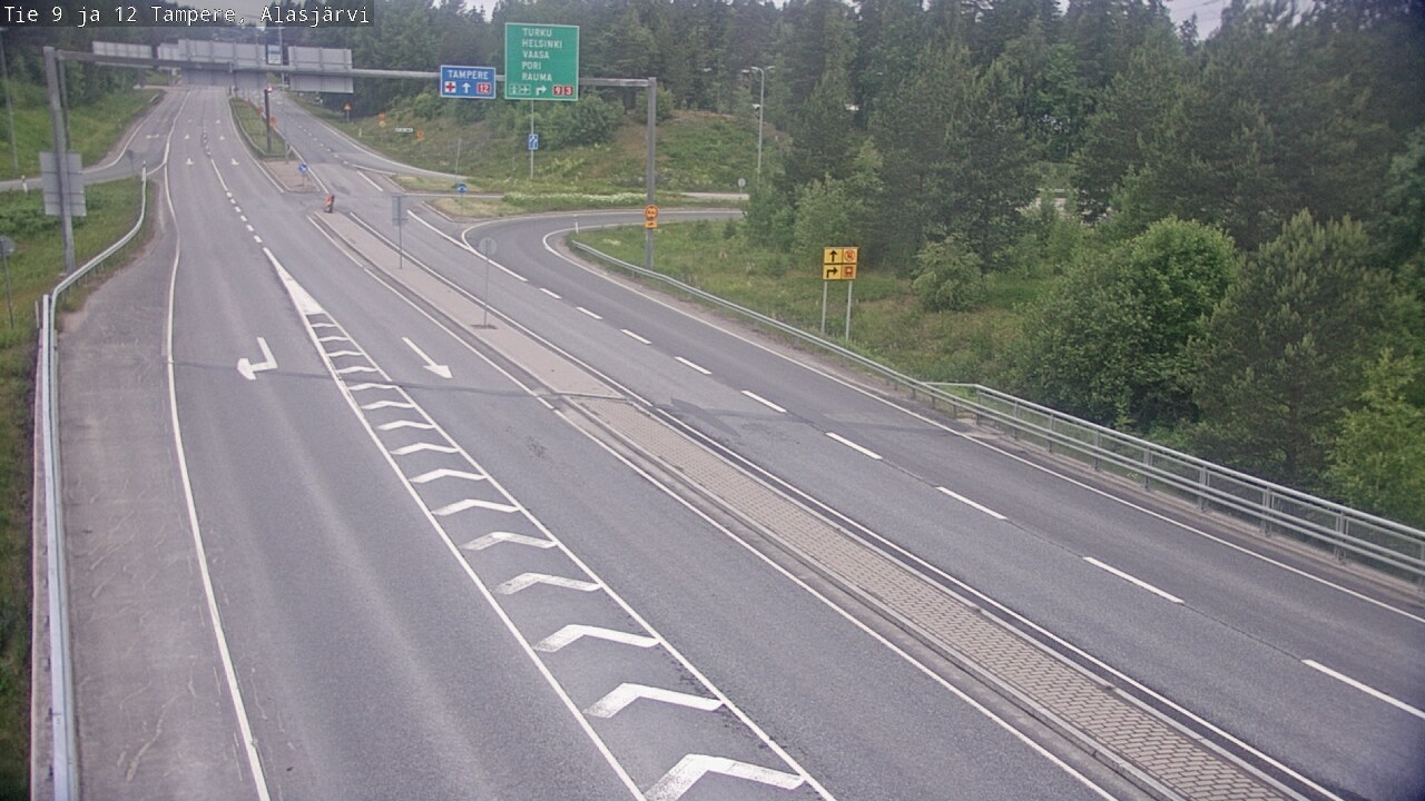 Kelikamerat Kuva Tie 12 Tampere, Alasjärvi, Tampere, Pirkanmaa