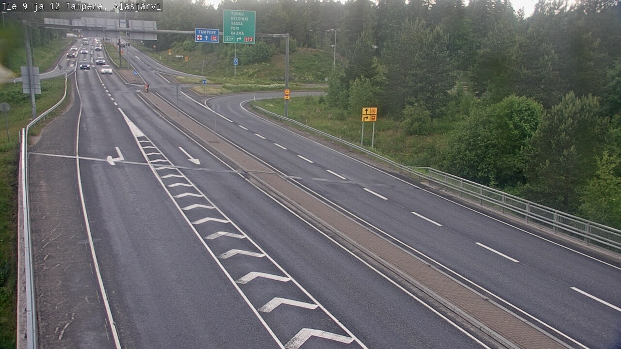 Kelikamerat Kuva Tie 12 Tampere, Alasjärvi, Tampere, Pirkanmaa