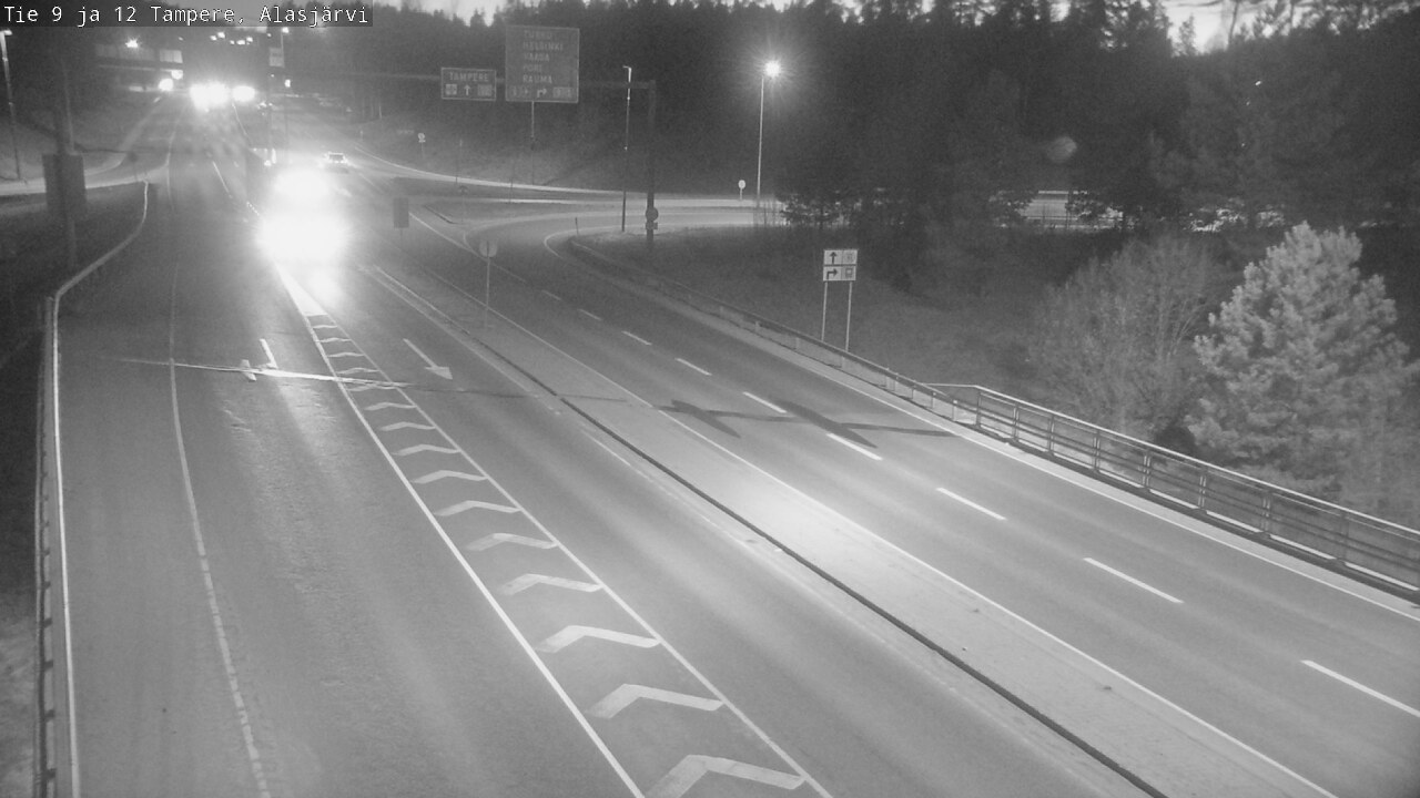 Kelikamerat Kuva Tie 12 Tampere, Alasjärvi, Tampere, Pirkanmaa