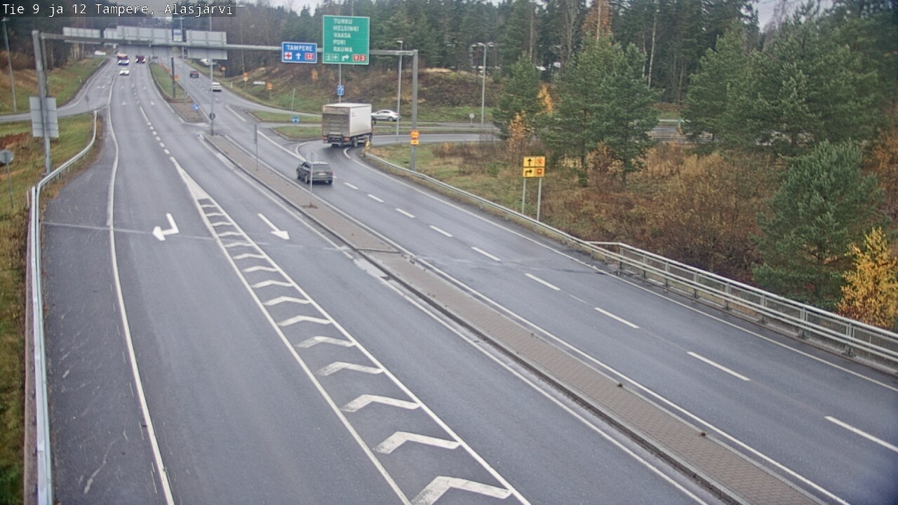 Kelikamerat Kuva Tie 12 Tampere, Alasjärvi, Tampere, Pirkanmaa