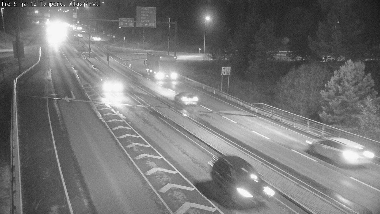 Kelikamerat Kuva Tie 12 Tampere, Alasjärvi, Tampere, Pirkanmaa