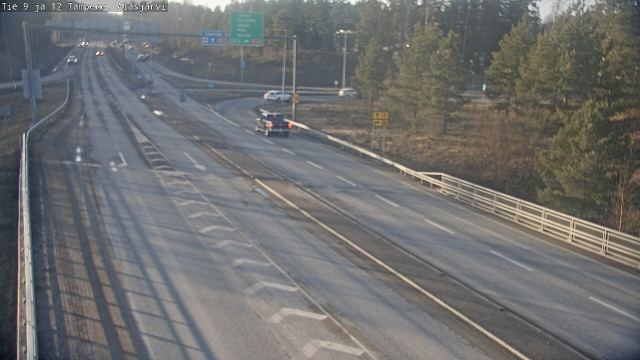 Weather Camera Image Road 12 Tampere, Alasjärvi, Tampere, Pirkanmaa