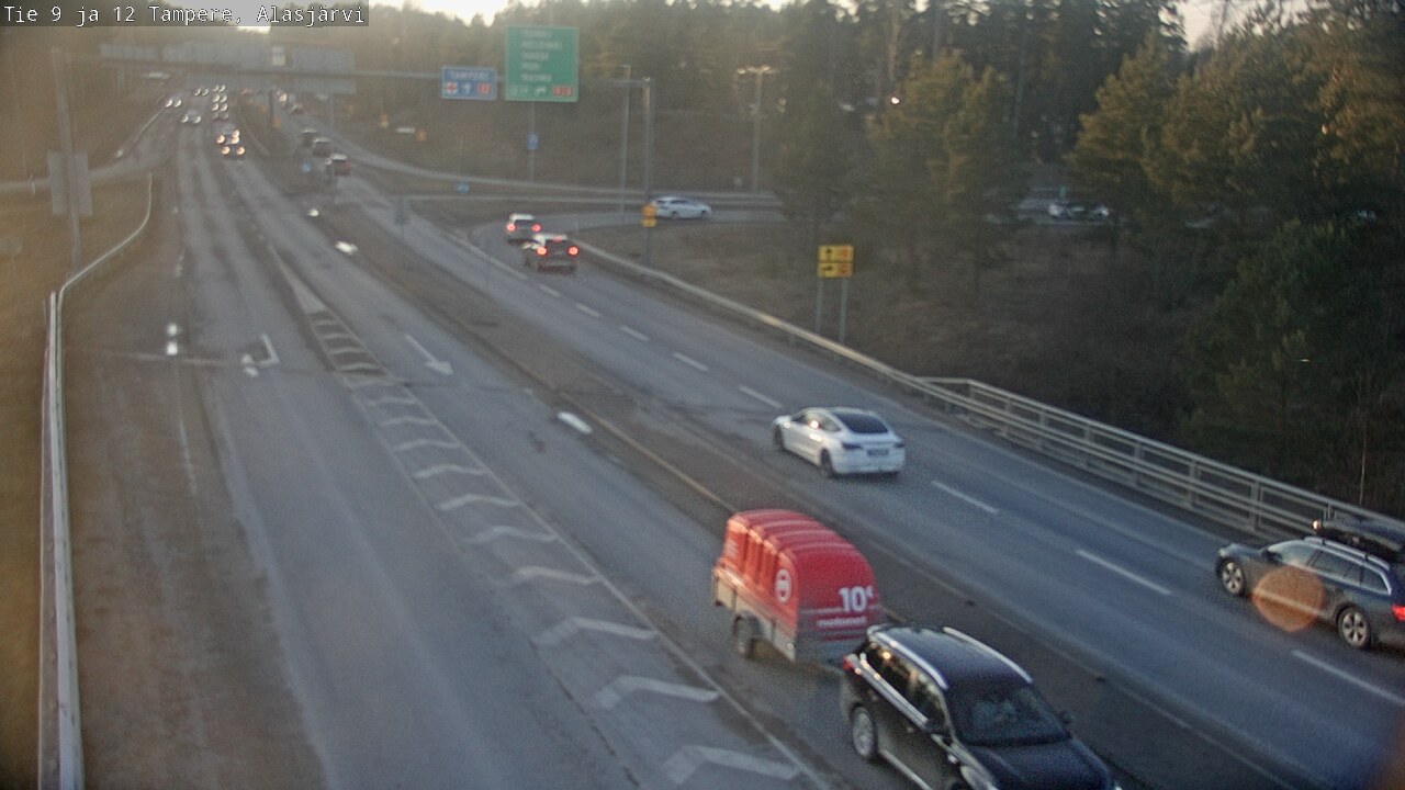Weather Camera Image Road 12 Tampere, Alasjärvi, Tampere, Pirkanmaa