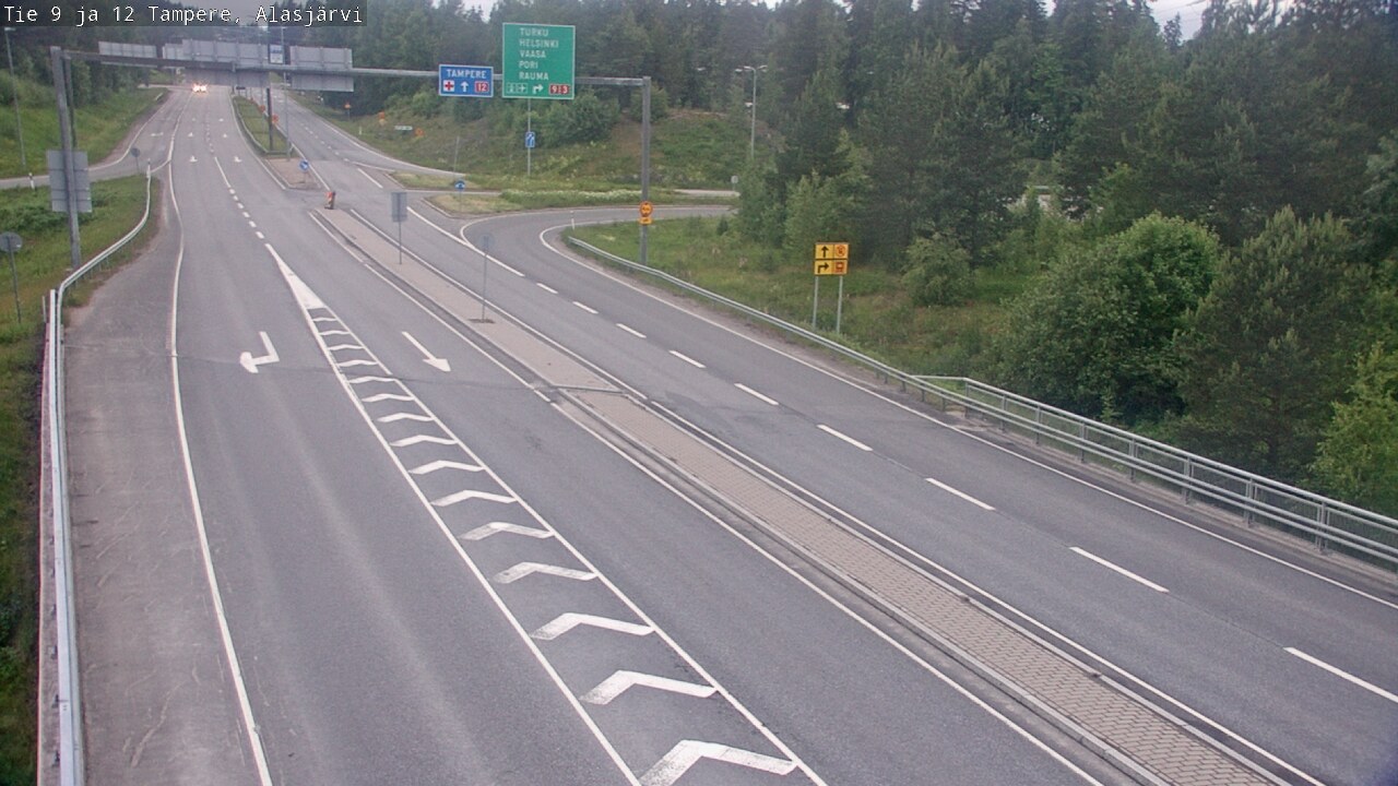 Kelikamerat Kuva Tie 12 Tampere, Alasjärvi, Tampere, Pirkanmaa