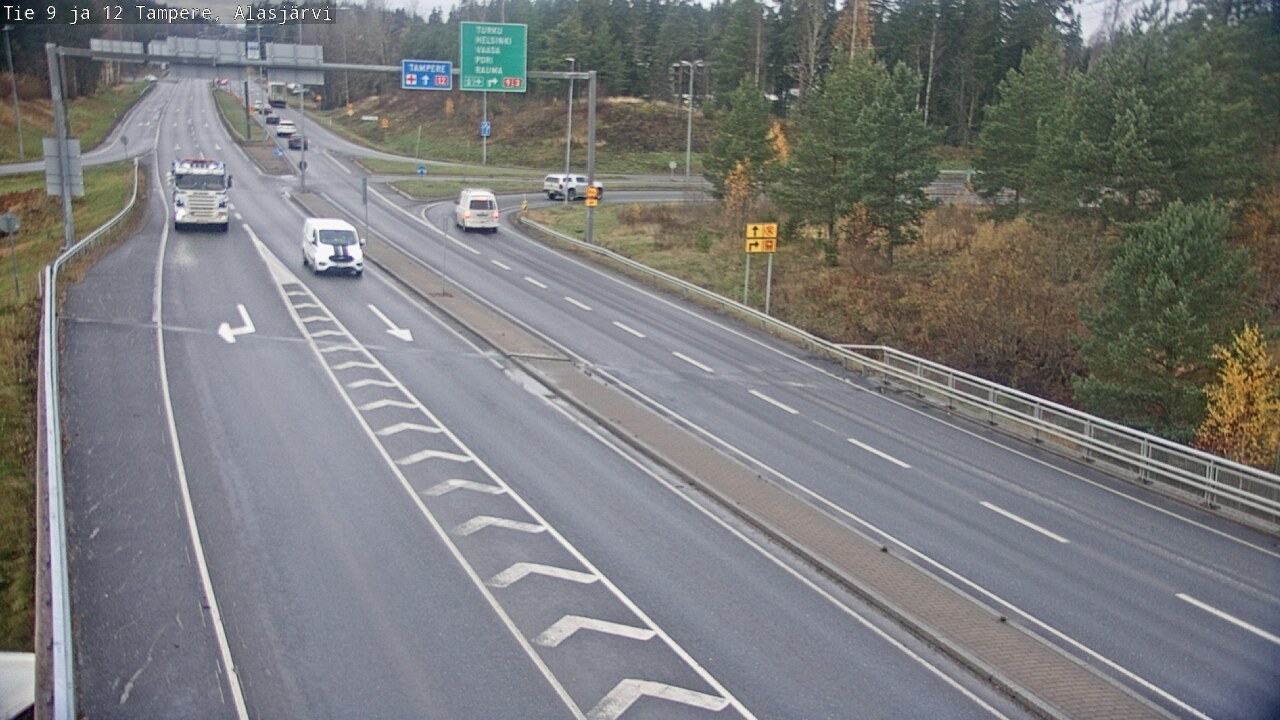 Kelikamerat Kuva Tie 12 Tampere, Alasjärvi, Tampere, Pirkanmaa