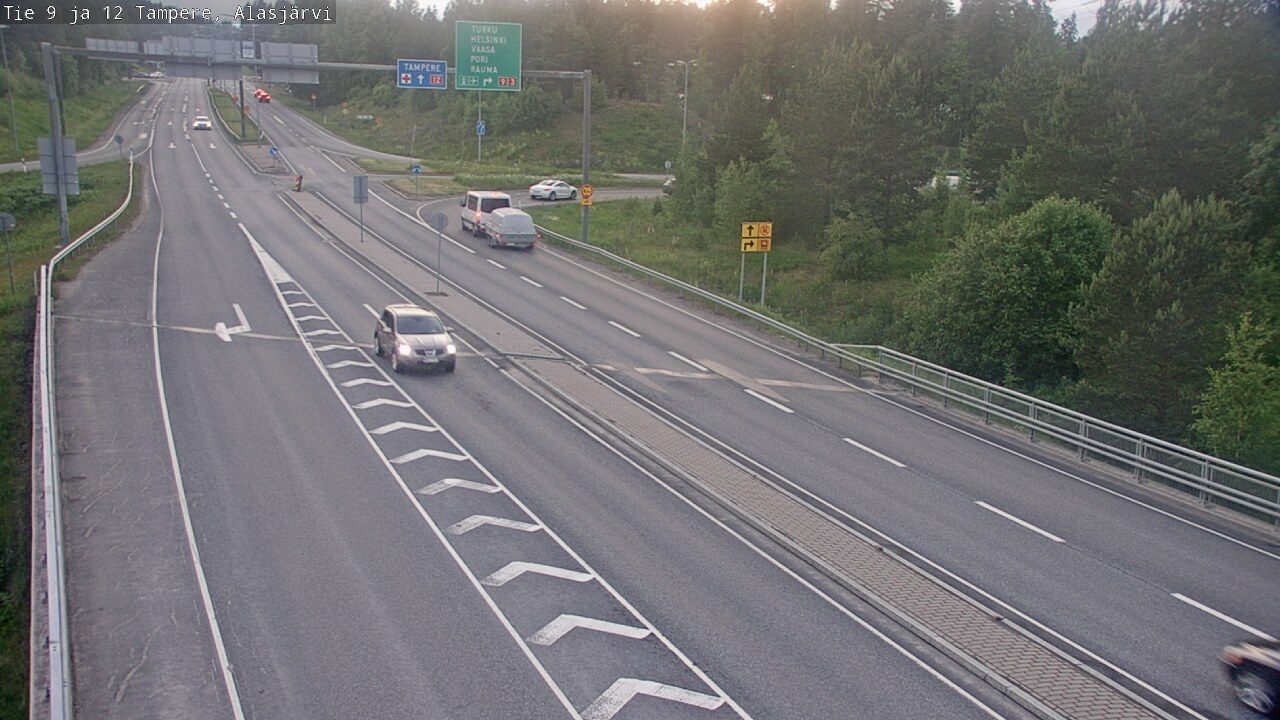 Kelikamerat Kuva Tie 12 Tampere, Alasjärvi, Tampere, Pirkanmaa