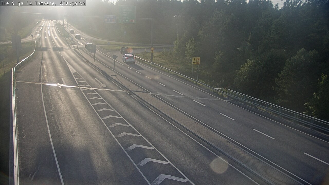 Kelikamerat Kuva Tie 12 Tampere, Alasjärvi, Tampere, Pirkanmaa