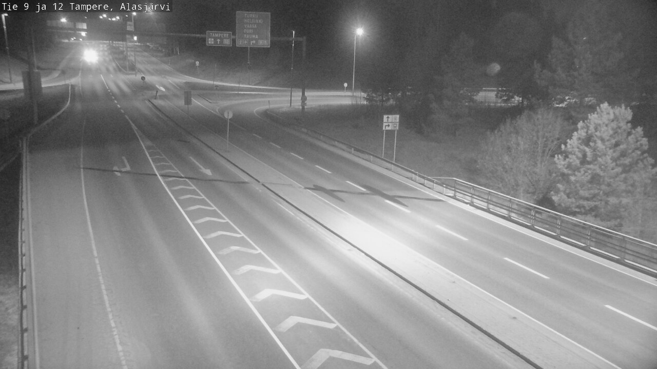 Kelikamerat Kuva Tie 12 Tampere, Alasjärvi, Tampere, Pirkanmaa