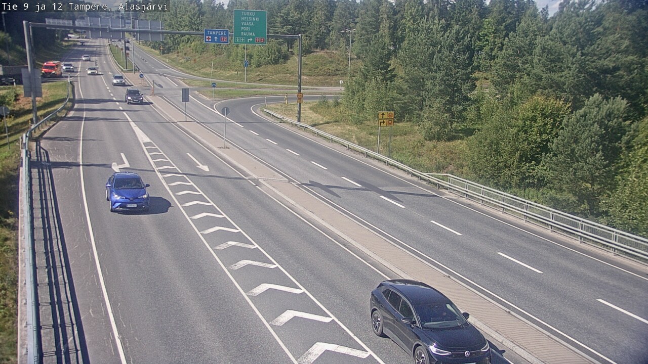 Kelikamerat Kuva Tie 12 Tampere, Alasjärvi, Tampere, Pirkanmaa