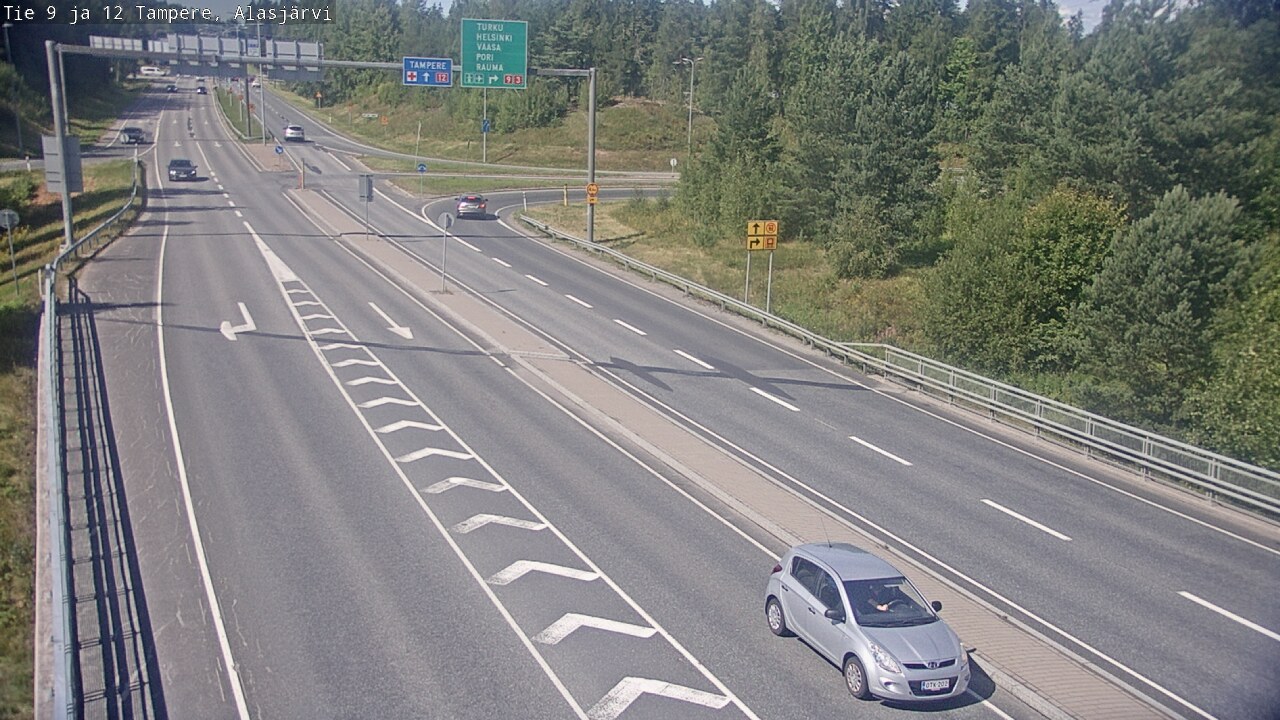 Kelikamerat Kuva Tie 12 Tampere, Alasjärvi, Tampere, Pirkanmaa