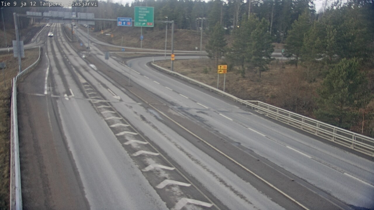 Kelikamerat Kuva Tie 12 Tampere, Alasjärvi, Tampere, Pirkanmaa